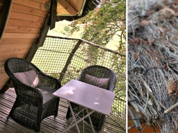 Cabane Perchee Dans Les Arbres Saint-Hilaire-en-Morvan Exterior foto